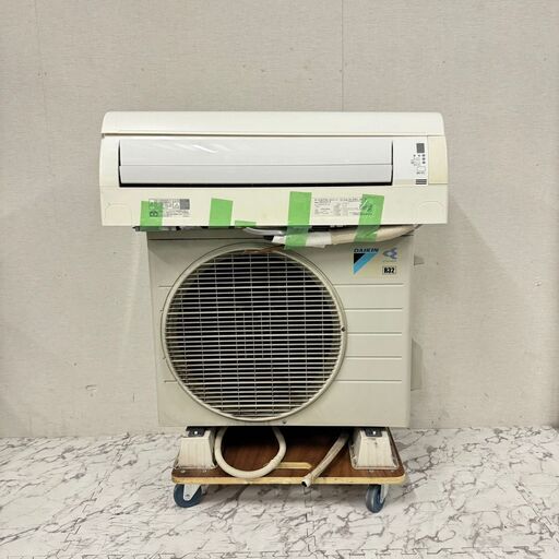 18233  DAIKIN ルームエアコン 2017年製 6～9畳【標準取付工事費別途15,000円】 ◆大阪市内・東大阪市他 6,000円以上ご購入で無料配達いたします！◆ ※京都・高槻・枚方方面◆神戸・西宮・尼崎方面◆生駒方面、大阪南部方面　それぞれ条件付き無料配送あり！