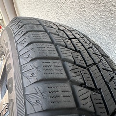スタッドレスタイヤ4本　アルミホイール付き　175/70R14 アイスガード iG60 2021年43週目　バリ山