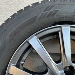 スタッドレスタイヤ4本　アルミホイール付き　175/70R14 アイスガード iG60 2021年43週目　バリ山