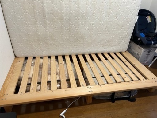 セミダブル　すのこベッド