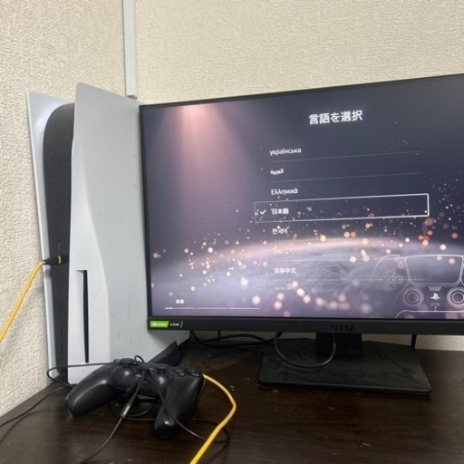 PS5 本体　コントローラー　ゲーミングモニター