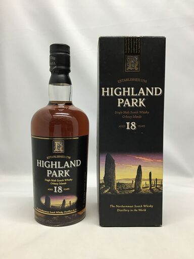 ウイスキー ハイランドパーク 18年