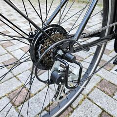 【ほぼ新品】クロスバイク 27インチ 6段変速