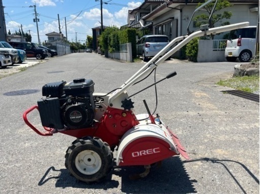 OREC オーレック　HT40 ミニ耕運機　管理機　三菱　ミツビシ　GM82P 家庭菜園　耕運幅約40cm 最大2.4馬力