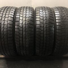 DUNLOP WINTER MAXX WM02 225/60R17 17インチ スタッドレス 4本 20年製 バリ溝 アルファード ヴェルファイア等　(KTN084)