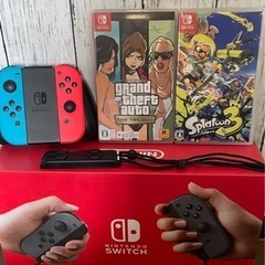 Nintendo Switch   追加Joy-Con＋ソフト2枚付き