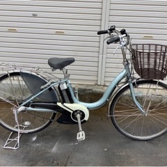 414 ブリヂストン新機種電動アシスト自転車アシスタ26インチミズイロ
