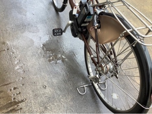 415 ブリヂストン新機種電動アシスト自転車アシスタ26インチブラウン