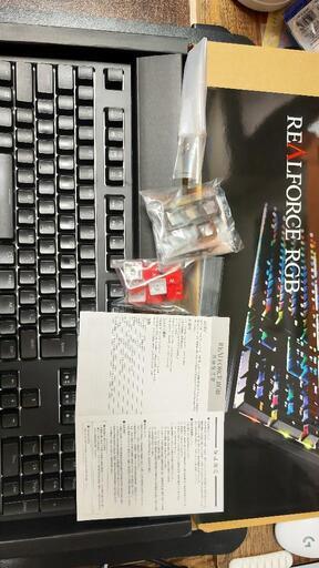 超高級キーボード　東プレ Realforce RGB R2A-JP4G-BK AEAZ05