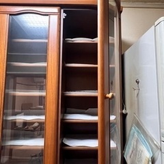 高級！食器棚　家具 収納家具 キャビネット