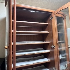 高級！食器棚　家具 収納家具 キャビネット
