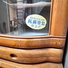 高級！食器棚　家具 収納家具 キャビネット