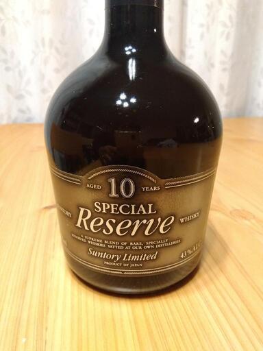 お酒　ウィスキー　リザーブ　Reserve 10年