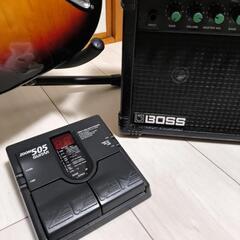 ギター、アンプ、マルチエフェクター、シールド2本セット