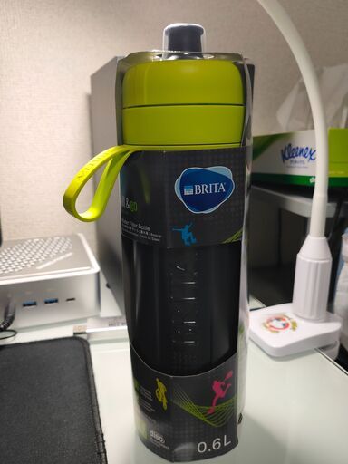 【未使用品】ブリタ（Brita） 水筒 携帯用 浄水ボトル 600ml