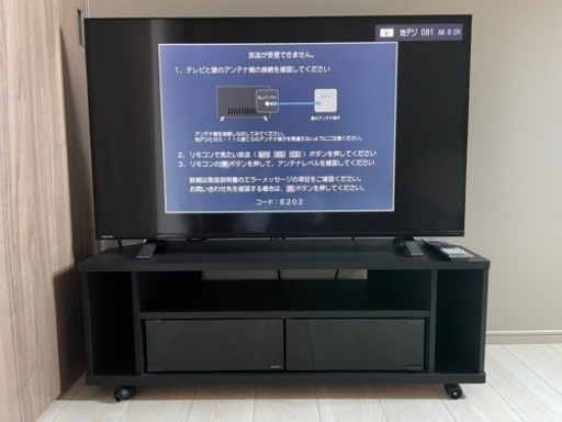 テレビ台付き - 2021年製 40インチ 4K TOSHIBA レグザ