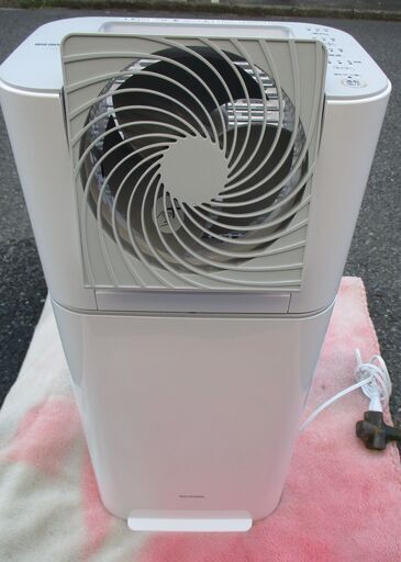 ☆アイリスオーヤマ IRIS OHYAMA IJD-I50-WH サーキュレーター衣類乾燥除湿機◆2022年製・部屋干しの強い味方！