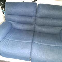 「美品」ニトリ電動リクライニングソファー