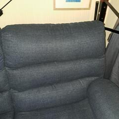 「美品」ニトリ電動リクライニングソファー
