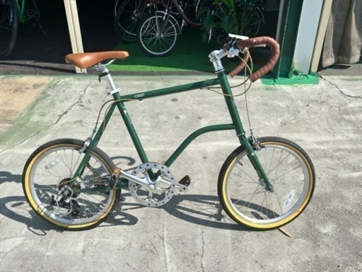 No.40.20インチ 本体 ミニベロ ロード 小径車 7段変速 a.n.design works CR207整備済み中古美品
