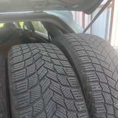 アルミホイール17インチ、スタッドレスタイヤ付き　　