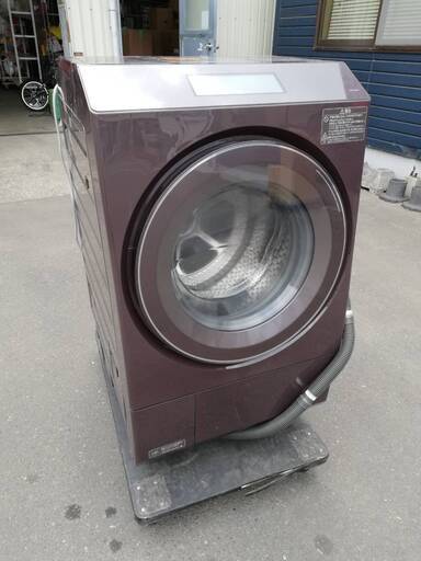【24061401価格交渉可能】東芝電気洗濯乾燥機　TW-127XP1L　2021年製　洗濯時：12㎏・80L　乾燥時：7㎏【引取限定】