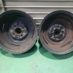 トヨタ純正14インチ鉄ホイール　旧車　