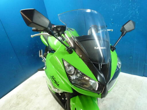 KAWASAKI ニンジャ400R 緑 車検予備検対応車 半額配送キャンペーン