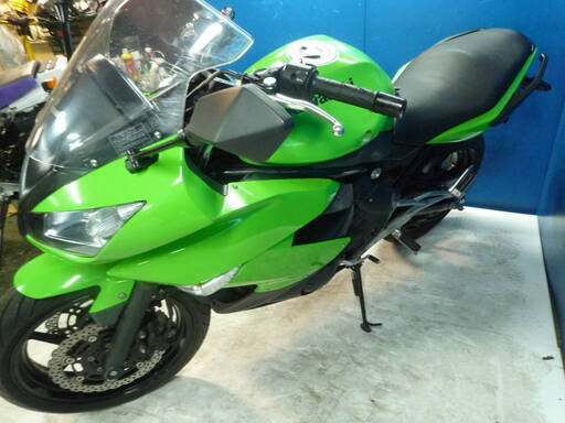 KAWASAKI ニンジャ400R 緑 車検予備検対応車 半額配送キャンペーン