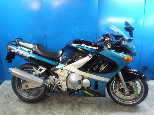 KAWASAKI ZZ-R400-2 黒/緑 格安提供車 エンジン始動動画 半額配送