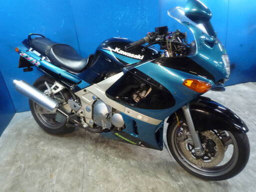 KAWASAKI ZZ-R400-2 黒/緑 格安提供車 エンジン始動動画 半額配送キャンペーン 期間限定車体本体価格 エンジン始動確認済み 横浜 P-Yard