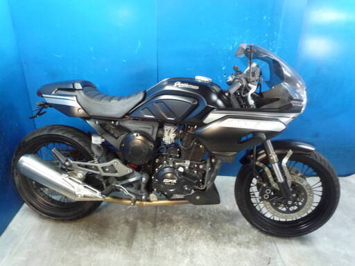 GPX ジェントルマンレーサー200 黒 半額配送キャンペーン エンジン始動