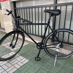 🔹ピストバイク🔹 ホリゾンタルフレーム 前後タイヤ新品✨