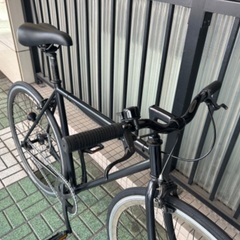 🔹ピストバイク🔹 ホリゾンタルフレーム 前後タイヤ新品✨