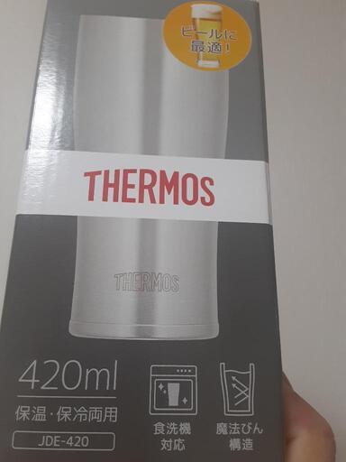 ☆決まりました☆♥値下げ新品未使用　THERMOS　420ml　真空断熱タンブラー(コップ)