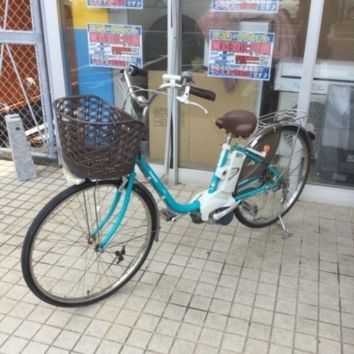 好評により即完売となりました。まだヤマハの在庫でありますとがございます。【✨リチウムビビ❗️✨ギア付き❗️✨人気のPanasonic❗️✨】定価¥109,000  Panasonic  26インチ電動アシスト自転車  BE-END634V