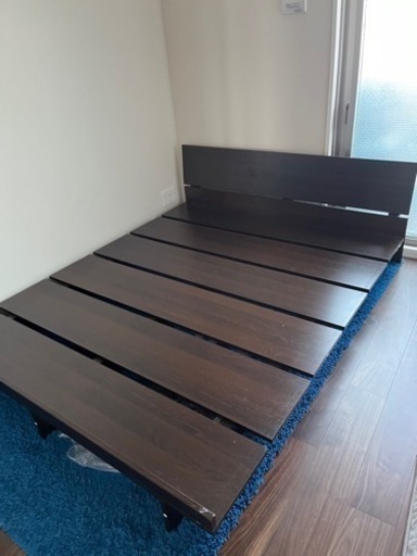 値下げ！家具 ベッド ダブルベッド