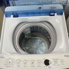 リサイクルショップどりーむ荒田店 No12403 洗濯機　ハイアール　４．５ｋｇ　2019年製　お手頃洗濯機　状態奇麗です♪