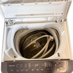 NO.1516 【2021年製】 Panasonic 全自動洗濯機 NA- F70PB14 7kg 生活家電 家電