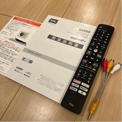 極美品＊TCL 40型スマートテレビ アンドロイド 40S5200B
