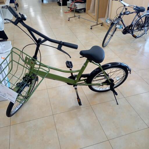 ★ジモティ割あり★  自転車 ２0インチ 緑 クリーニング済み OJ4662
