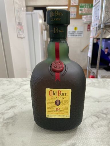 ▼値下げ▼ウィスキー 古酒 オールドパー・クラシック 18年 750ml 専用箱付き  店舗販売 南区花畑