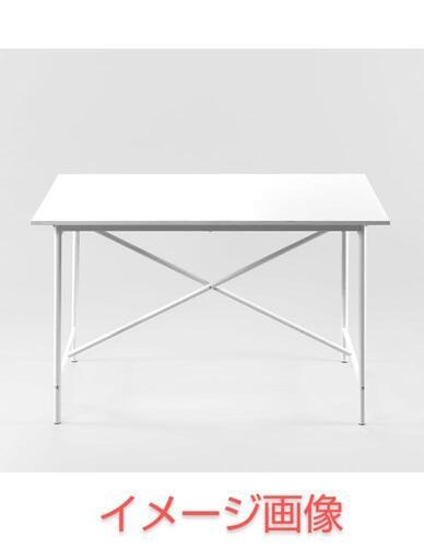 295t ZINUS(ジヌス) Modern Studio Collection ダイニングテーブル 幅120×奥行75×高さ74cm ナチュラル アトリエデスク 作業台  y061401t