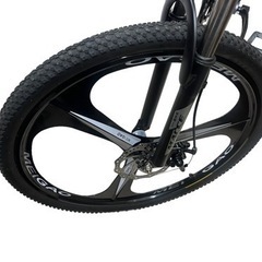 マウンテンバイク 26インチ マットグリーン 21段変速 MTB 自転車 ディスクブレーキ クロスバイク 泥よけ、空気入れ、ワイヤ錠のプレゼント付き 超高炭素鋼フレーム 荒野越え 通勤 通学