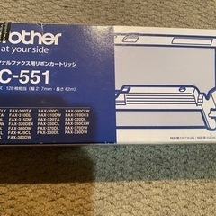 brother  FAX  インクリボンカートリッジ　
未使用 