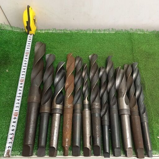 メーカー混載 テーパードリルまとめ 80本セット 重量22kg【野田愛宕店  