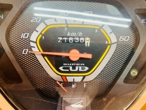 21638 km スーパーカブ50 AA04 ホンダ 原付☆ 始動動画あり