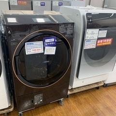 軽トラ無料貸し出し】【TOSHIBA】【12.0kgドラム式洗濯機 