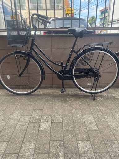 リサイクルショップどりーむ荒田店 No1294 自転車　シティサイクル　26インチ　シンプルママチャリ♪　ライト付き♪　王道のママチャリ♪