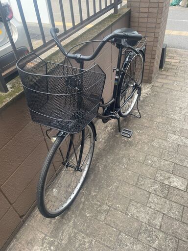 リサイクルショップどりーむ荒田店 No1294 自転車　シティサイクル　26インチ　シンプルママチャリ♪　ライト付き♪　王道のママチャリ♪